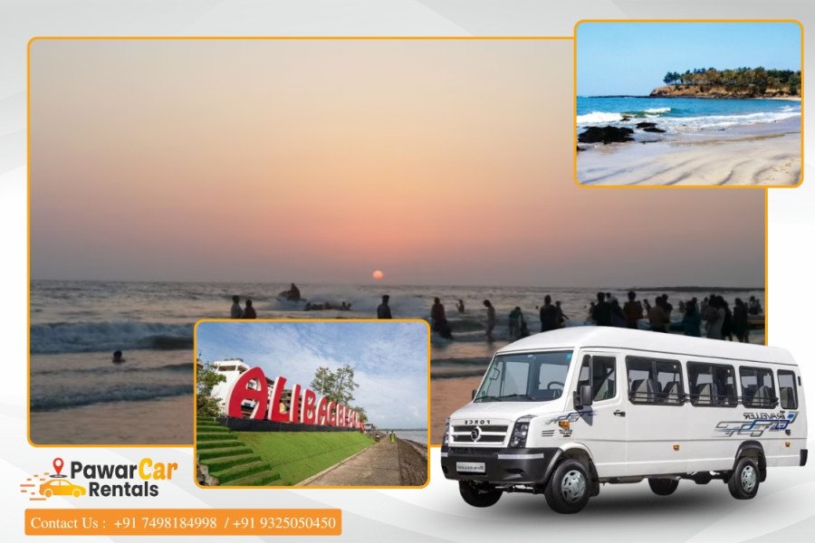 Pune to Alibaug Tempo Traveller